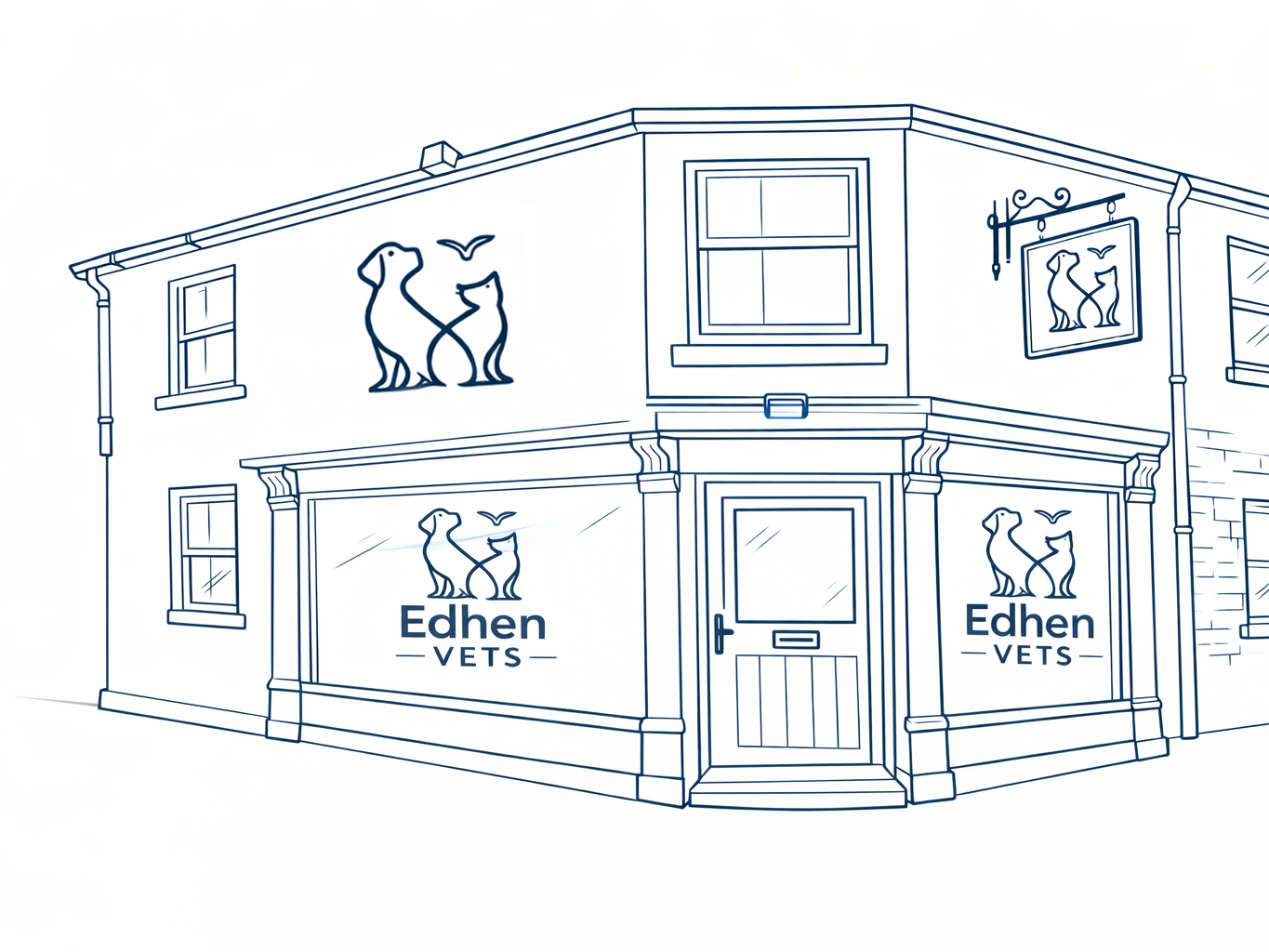 Edhen Vets Camborne Sketch
